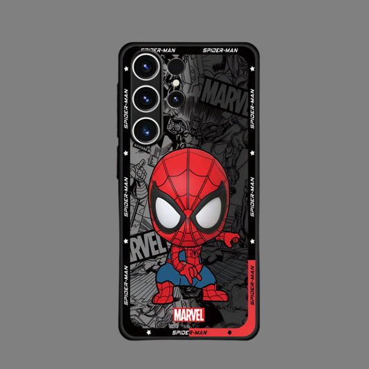Cartoon Marvel Protective Case - Spiderman - Samsung Galaxy Cover